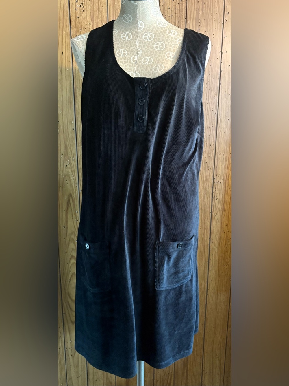Disney Our Universe  black velour jumper plus size 2